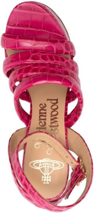 Vivienne Westwood Britney open-toe platform sandals Pink