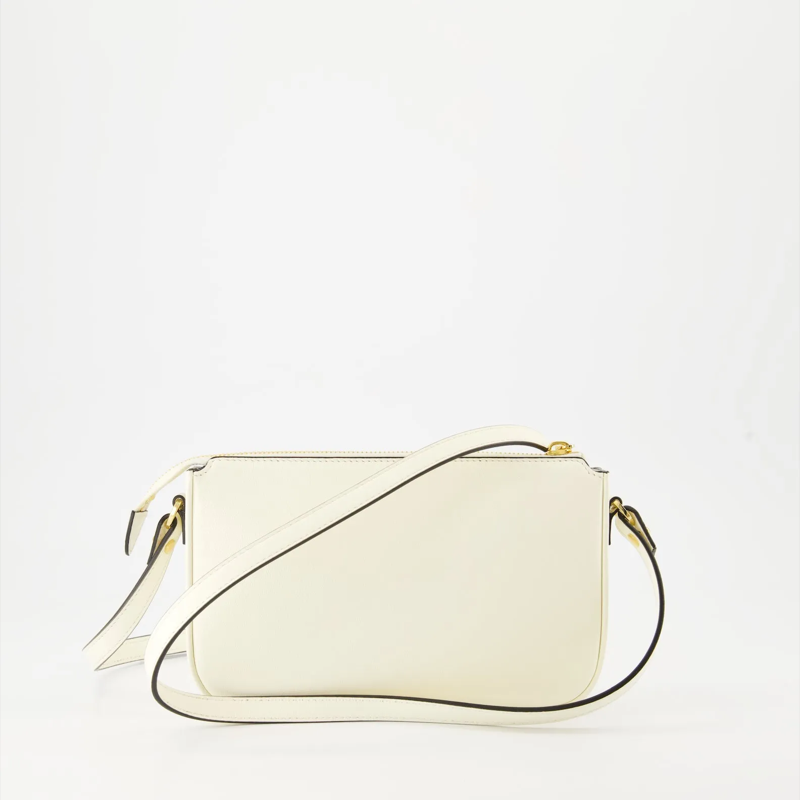 VLogo Leather Crossbody Bag