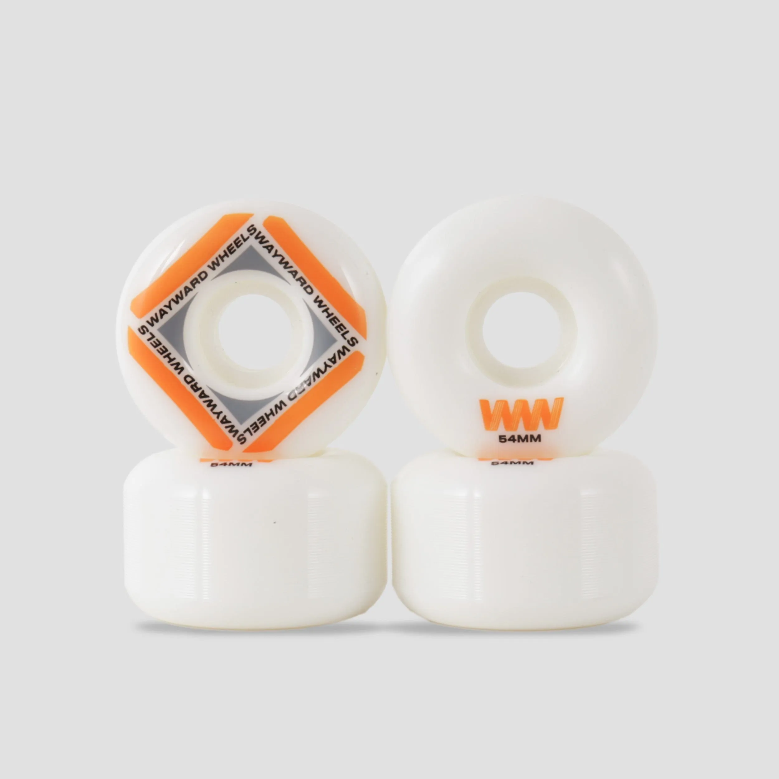 Wayward Waypoint Formula 54mm Skateboard Wheels Orange