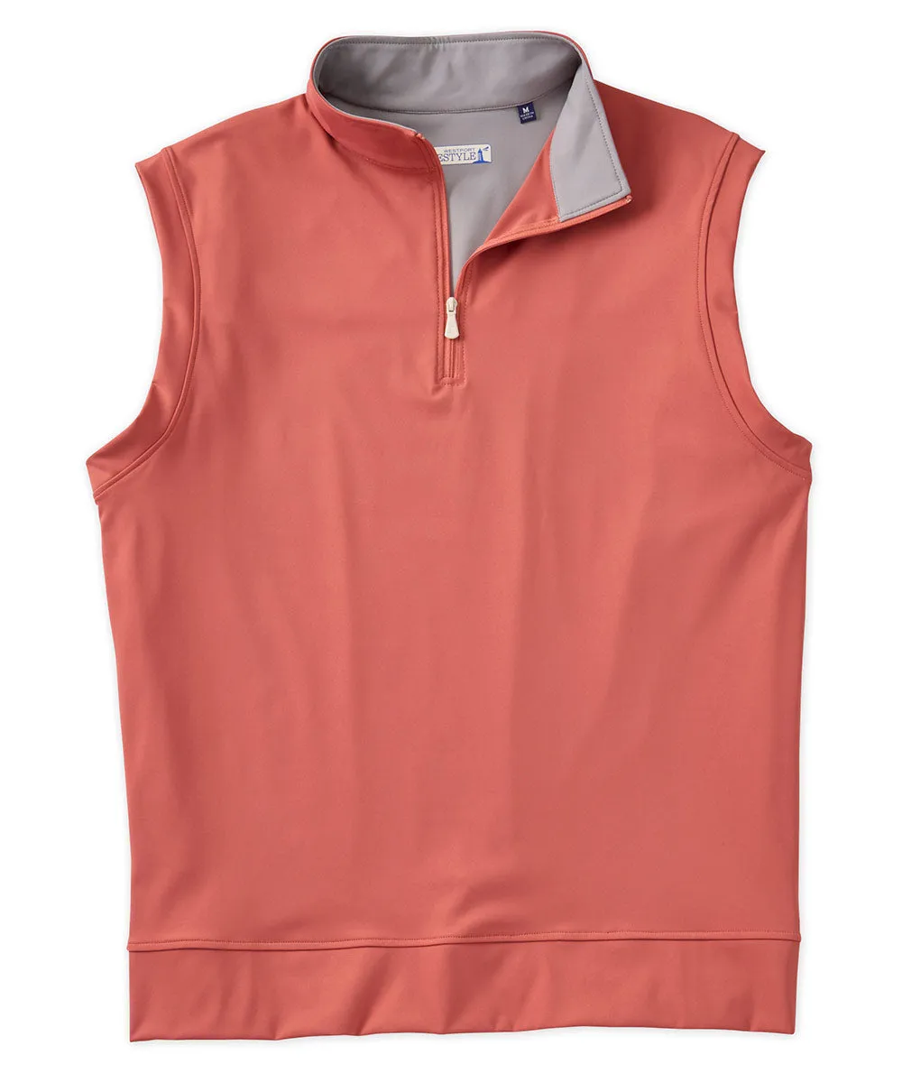 Westport Lifestyle Links Quarter-Zip Vest