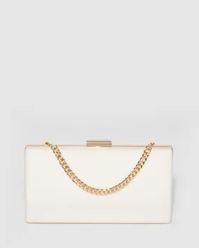 White Eliane Clutch Bag