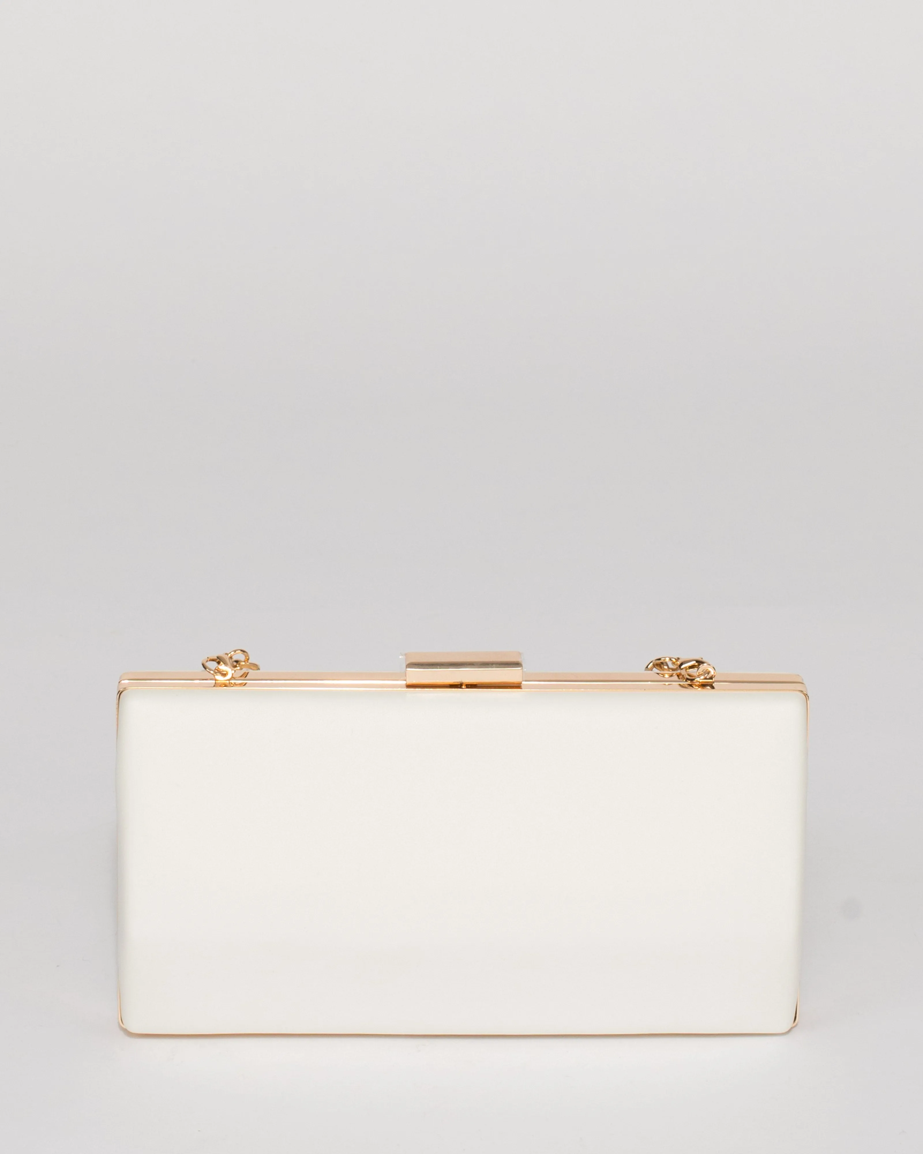 White Eliane Clutch Bag