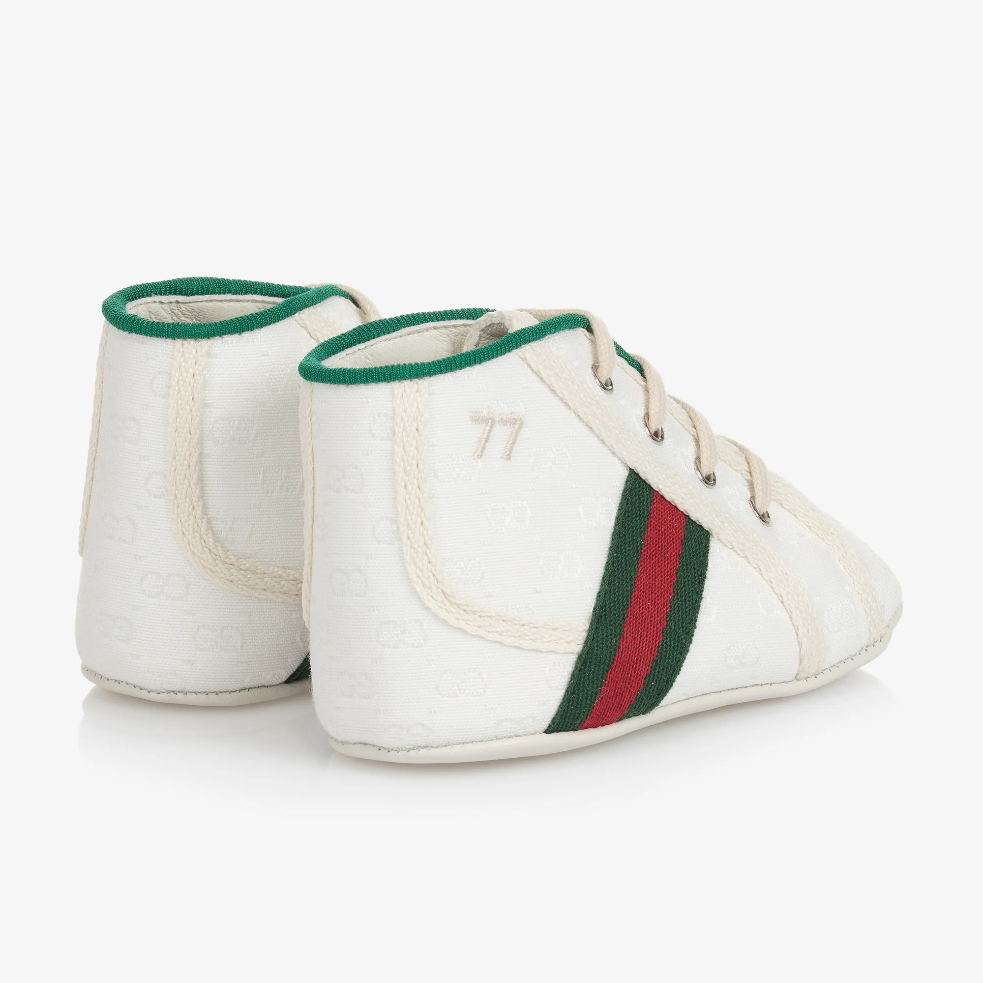 White Tennis 1977 Baby Trainers