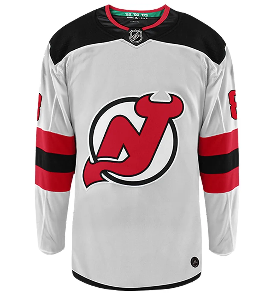 Will Butcher New Jersey Devils Adidas Authentic Away NHL Hockey Jersey     