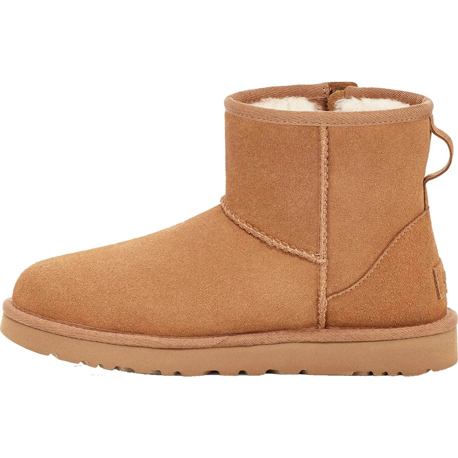 Women's UGG Classic Mini Bailey Zip Chestnut