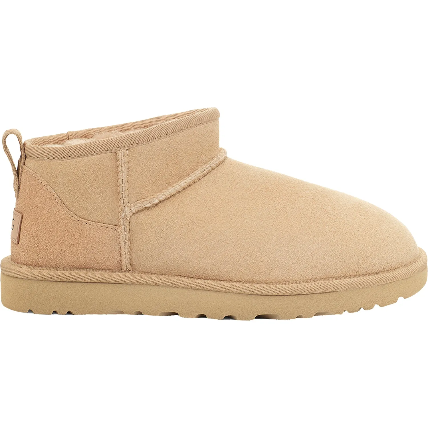 Women's UGG Classic Ultra Mini Driftwood Sheepskin