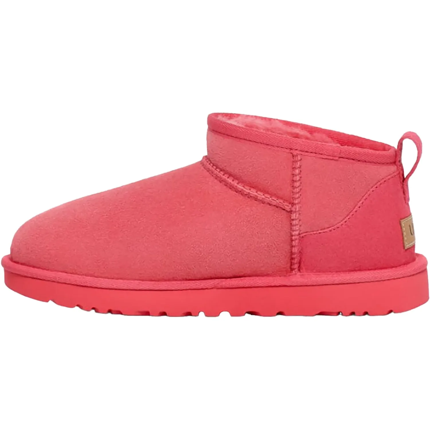 Women's UGG Classic Ultra Mini Pink Glow Sheepskin