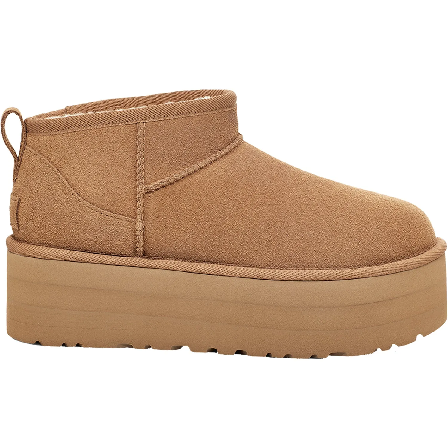 Women's UGG Classic Ultra Mini Platform Chestnut Suede