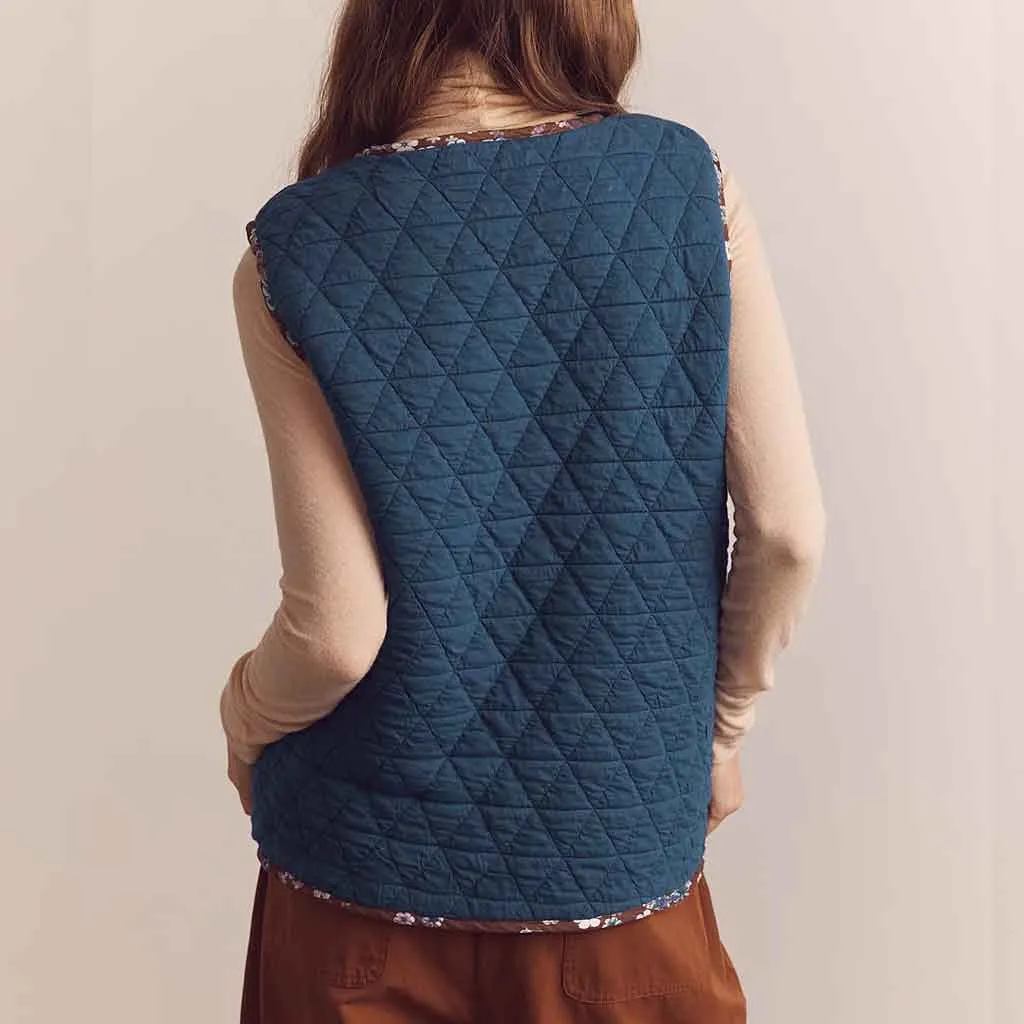 Wool Blend Shepard Reversible Vest