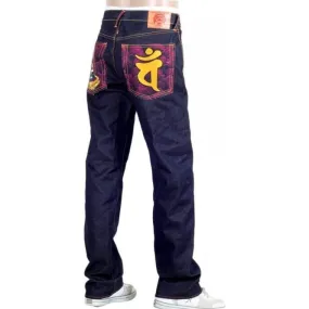 Year of the Ram Exclusive Design Dark Indigo Raw Denim Jeans