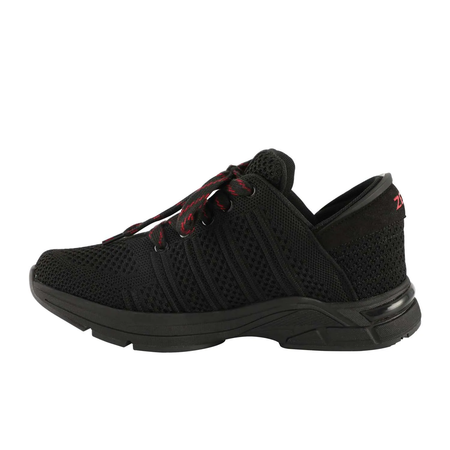 Zeba Womens Handsfree Tennis Shoe- Black Ember