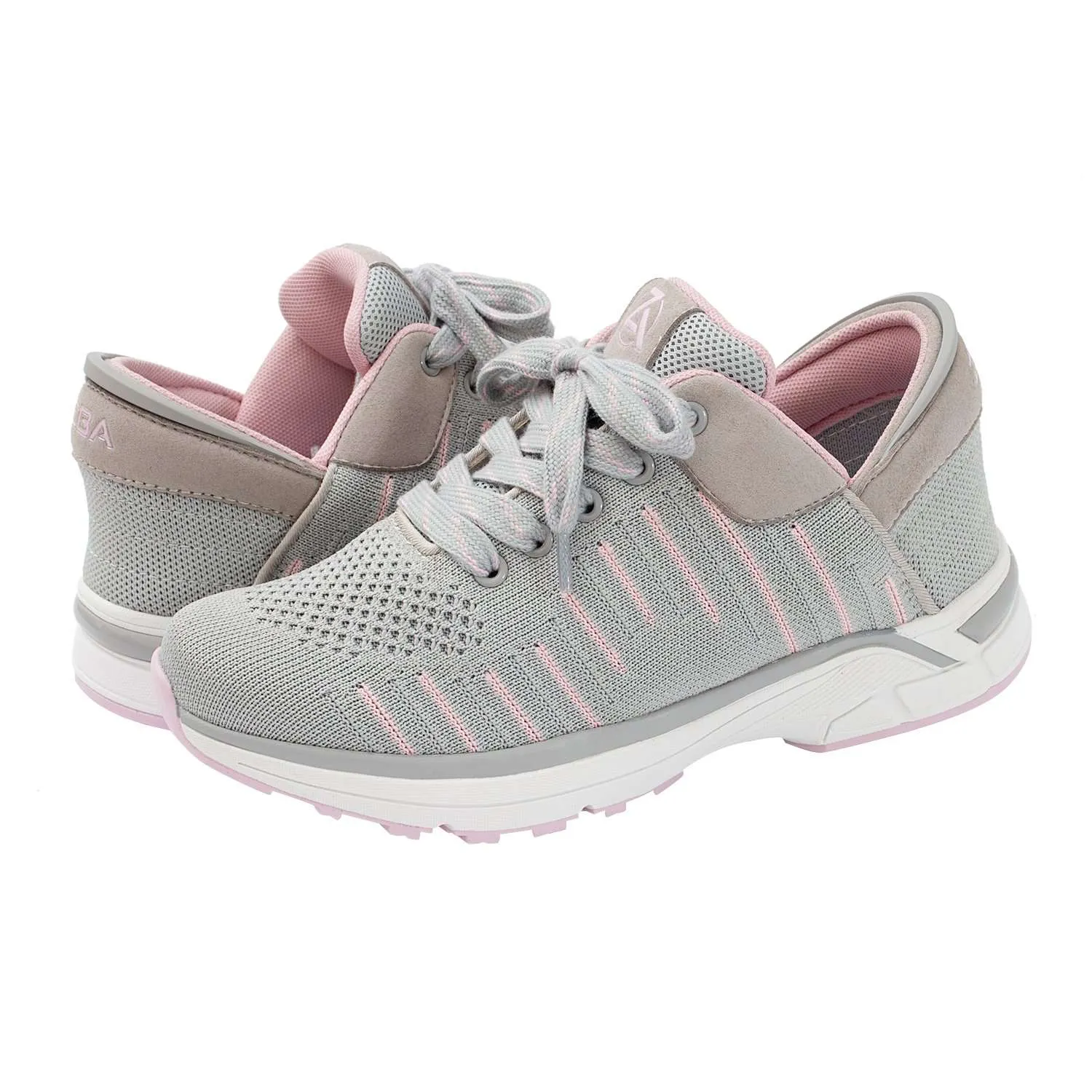 Zeba Womens Handsfree Tennis Shoe- Rose Gray