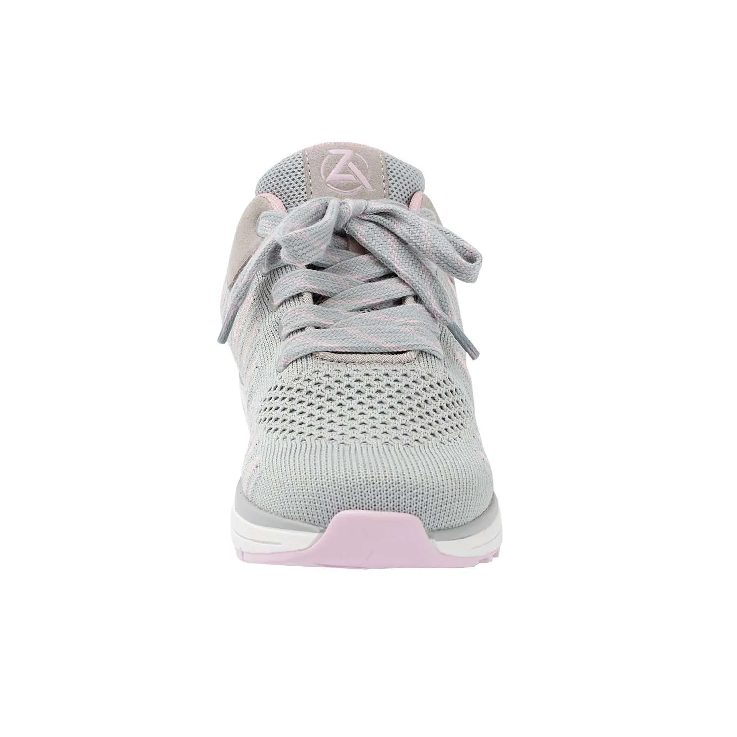 Zeba Womens Handsfree Tennis Shoe- Rose Gray