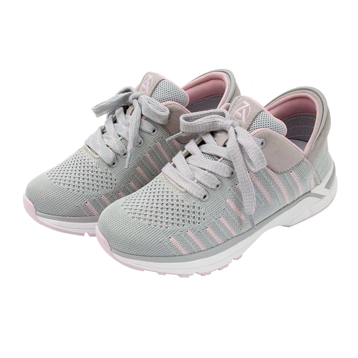 Zeba Womens Handsfree Tennis Shoe- Rose Gray